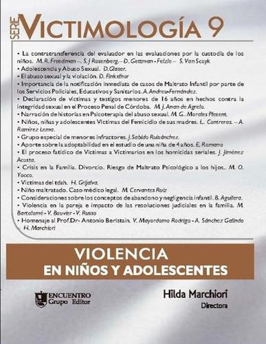 Victimologa violencia en - violencia,